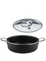 Alessi pot Low Casserole (24 cm) - Noir - thumbnail