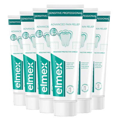 Elmex Elmex Sensitive Professional Tandpasta - 6 x 75 ml Elmex Elmex Sensitive Professional Tandpasta - 6 x 75 ml