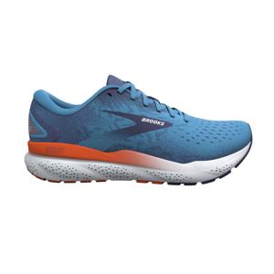 Brooks Ghost 16 hardloopschoenen blauw/wit/oranje heren 45.5