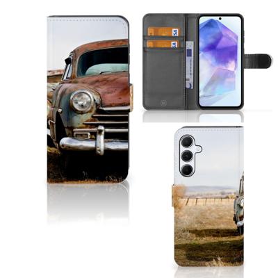Samsung Galaxy A55 | Telefoonhoesje met foto | Vintage Auto