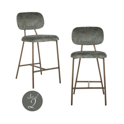 Barstoel Xenia thyme fusion - Laag (set van 2)