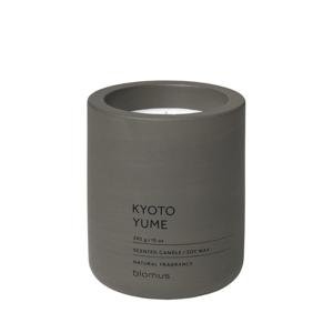 Blomus Fraga Geurkaars - kyoto yume - hoogte 11cm - diameter 9cm - tarmac 65953