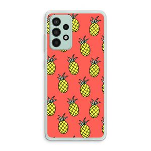 Ananas: Samsung Galaxy A52s 5G Transparant Hoesje