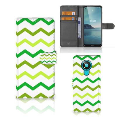 Nokia 3.4 | Telefoon Hoesje | Zigzag Groen