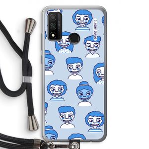 Gezichtjes: Huawei P Smart (2020) Transparant Hoesje met koord