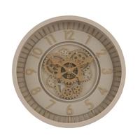 Wandklok Celestial creme S