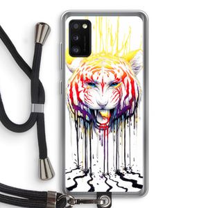Fading: Samsung Galaxy A41 Transparant Hoesje met koord