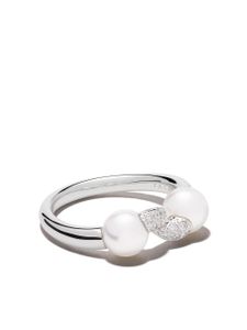 TASAKI bague danger fang en or blanc 18ct - Argent