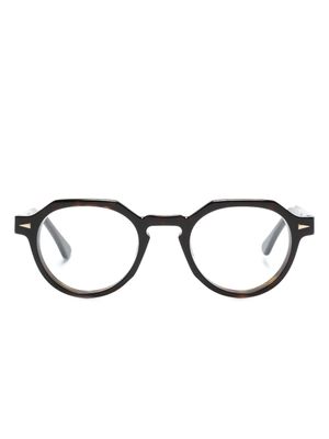 Ahlem lunettes de vue à monture ronde - Marron