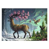 Ravensburger Legpuzzel hert van de lente, 1000st.
