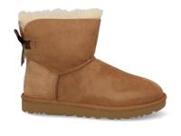 Ugg Mini bailey bow II 1016501 CHE chestnut Cognac maat 38