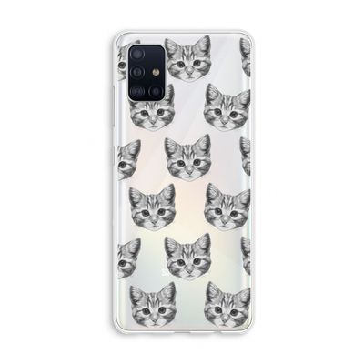 Kitten: Galaxy A51 4G Transparant Hoesje