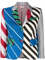 Thom Browne blazer à rayures multiples - Multicolore