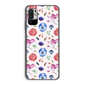 Bloemetjes: Xiaomi Redmi Note 10 5G Transparant Hoesje