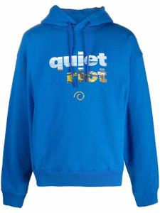 Martine Rose hoodie Quiet Riot - Bleu