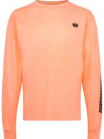 Kanye West t-shirt Yeezy Calabasas à manches longues - Orange