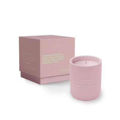 The Gift Label No Need To Rush Cemented Candle 310gr