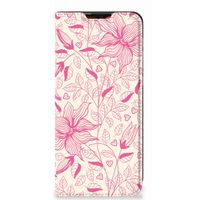 Motorola Moto E7 Power | E7i Power Smart Cover Pink Flowers