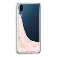 Peach bath: Huawei P20 Transparant Hoesje