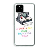 Smile: Google Pixel 5 Transparant Hoesje