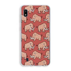 Mammoet: Samsung Galaxy A10 Transparant Hoesje