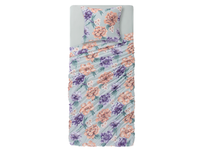 LIVARNO home Dekbedovertrekset 140 x 200 cm (Bont gekleurd)