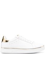 Ea7 Emporio Armani baskets à design bicolore - Blanc