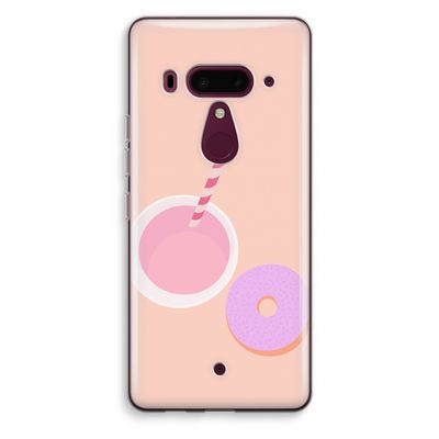 Donut: HTC U12+ Transparant Hoesje