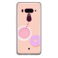 Donut: HTC U12+ Transparant Hoesje Donut: HTC U12+ Transparant Hoesje
