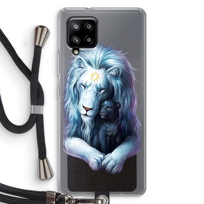 Child Of Light: Samsung Galaxy A42 5G Transparant Hoesje met koord