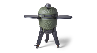 Moddern Kamado Green incl. Side-table -& Black Legs