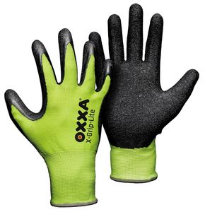 Oxxa X-Grip-Lite Werkhandschoen Geel/Zwart, 10 - 15102510 - 15102510