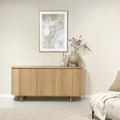 Livingfurn Dressoir 'Tobago' Eiken, 170cm, kleur Naturel