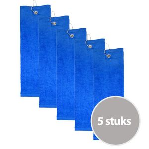 The One Golfhanddoek 40x50 cm 450 gram Blauw (5 stuks)