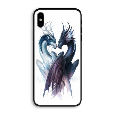 Yin Yang Dragons: iPhone X Biologisch afbreekbaar hoesje