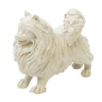 Housevitamin beeld pomeranian dog beige 10,5 cm | 8 stuks