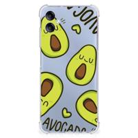 Samsung Galaxy A05 Stevig | Bumper Hoesje | Avocado Singing