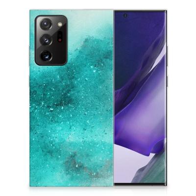 Smartphone hoesje Samsung Galaxy Note20 Ultra Painting Blue Smartphone hoesje Samsung Galaxy Note20 Ultra Painting Blue