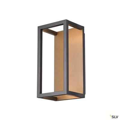 SLV Strakke buitenlampQuadrulo met led - 1005201