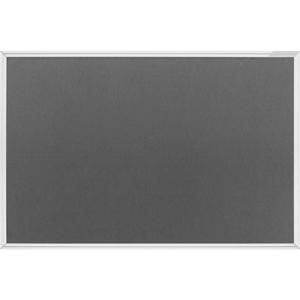 magnetoplan 1415001 Prikbord Koningsblauw, Grijs Vilt 1500 mm x 1000 mm