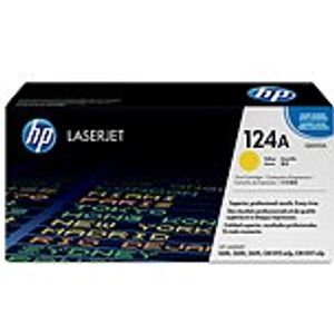 124A gele LaserJet tonercartridge (Q6002A) Toner
