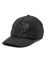 Moncler Grenoble casquette à logo imprimé - Noir