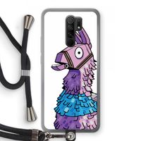 Lama: Xiaomi Redmi 9 Transparant Hoesje met koord