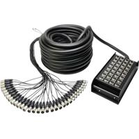AH Cables K32C30 Multicore kabel 30.00 m Aantal ingangen:24 x Aantal uitgangen:8 x - thumbnail
