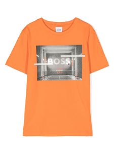 BOSS Kidswear t-shirt à manches courtes - Orange