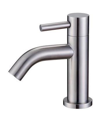 Wiesbaden 304-Verona RVS toiletkraan 1/2&apos;&apos; gebogen uitloop