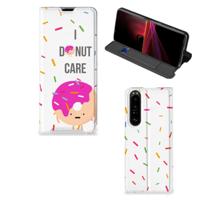 Sony Xperia 1 III | Flip Style Cover | Donut Roze