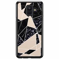 Samsung Galaxy A6 2018  hoesje - Abstract painted