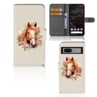 Telefoonhoesje | Met pasjeshouder | voor Google Pixel 7A Paard