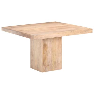 Eettafel 120x120x77 cm massief mangohout